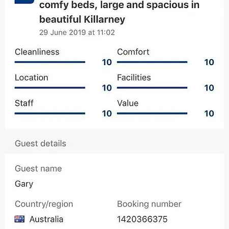 Laurel Сasa de vacaciones Killarney